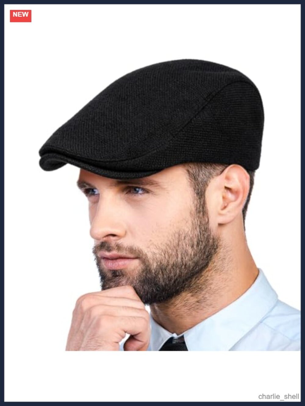 Classic Solid Flat Cap Newsboy Hat for Men Adjustable Retro Cabbie Driving Hat